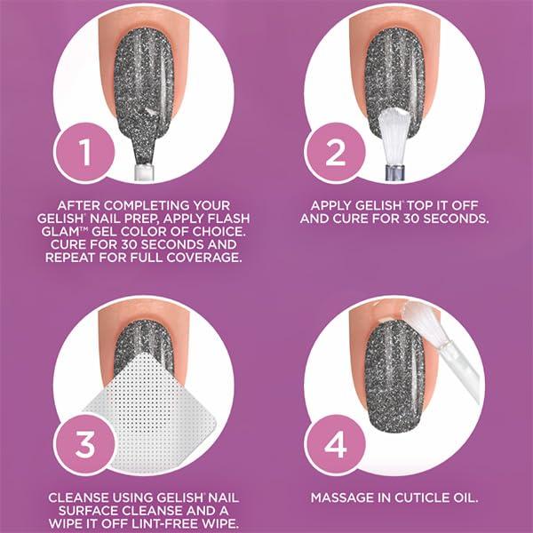 Esmalte de Uñas Gelish Mini 8.79 ml - Reflectivo Iridiscente