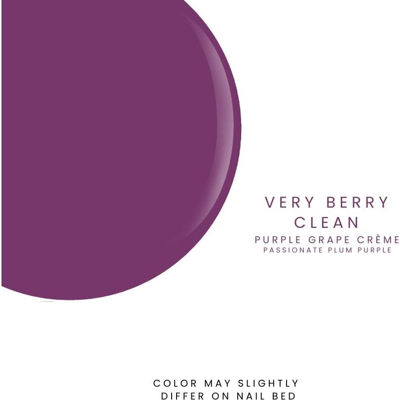 Esmalte en Gel Gelish 15mL Muy Limpio Berry - Duradero y Brillante