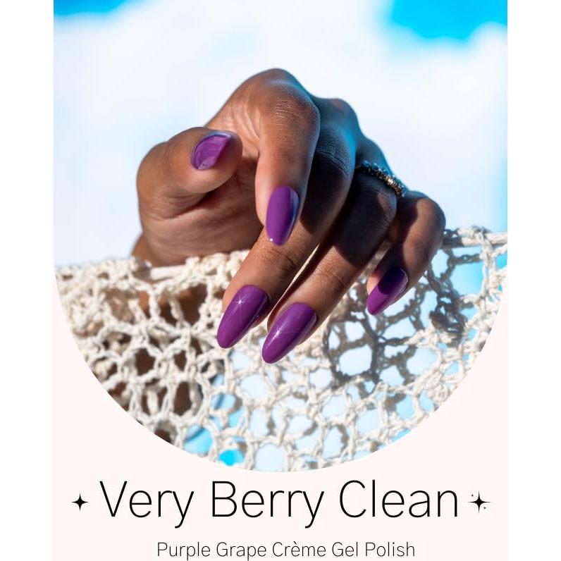 Esmalte en Gel Gelish 15mL Muy Limpio Berry - Duradero y Brillante