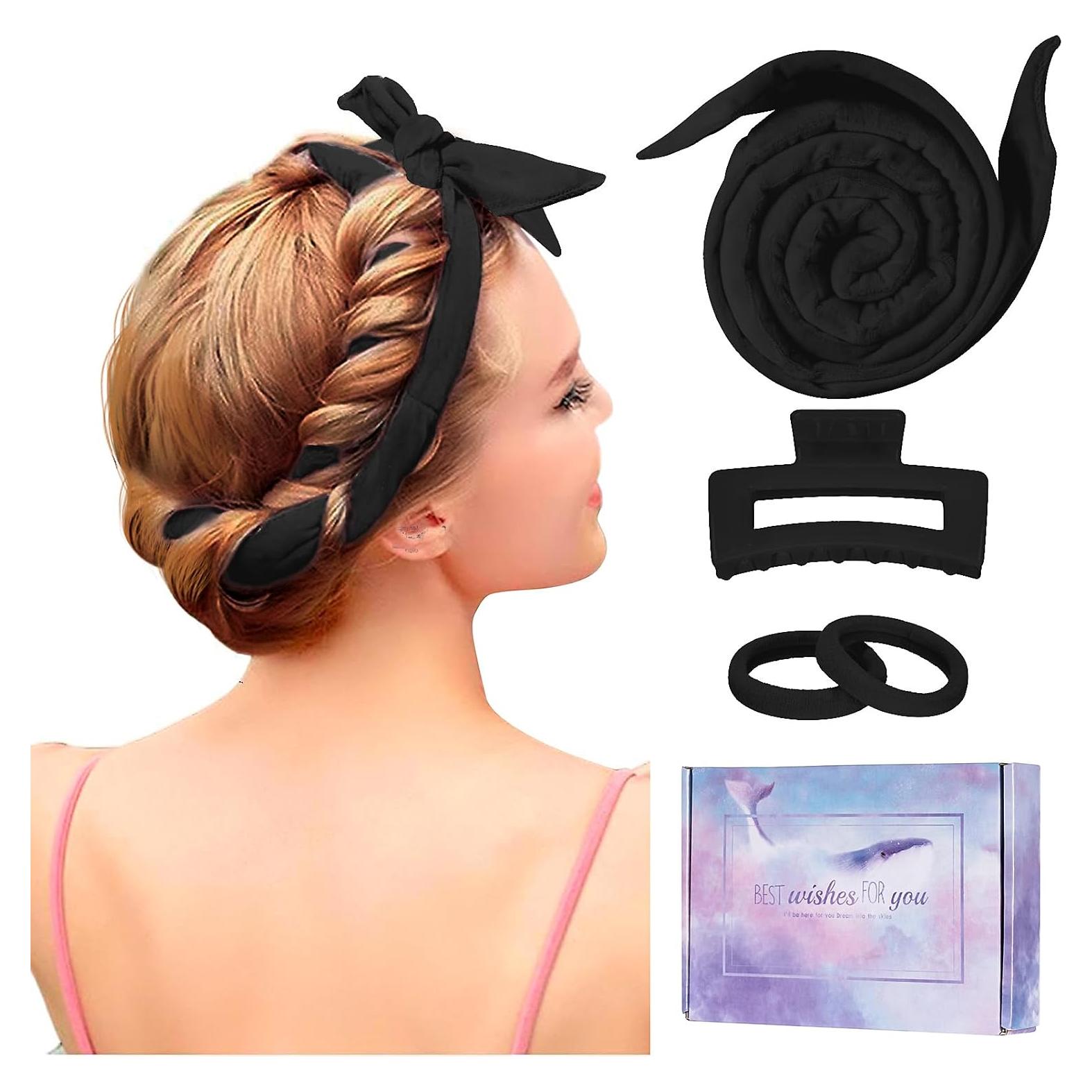 Banda Rizada Sin Calor Flylipu 152.4 cm Negra para Dormir