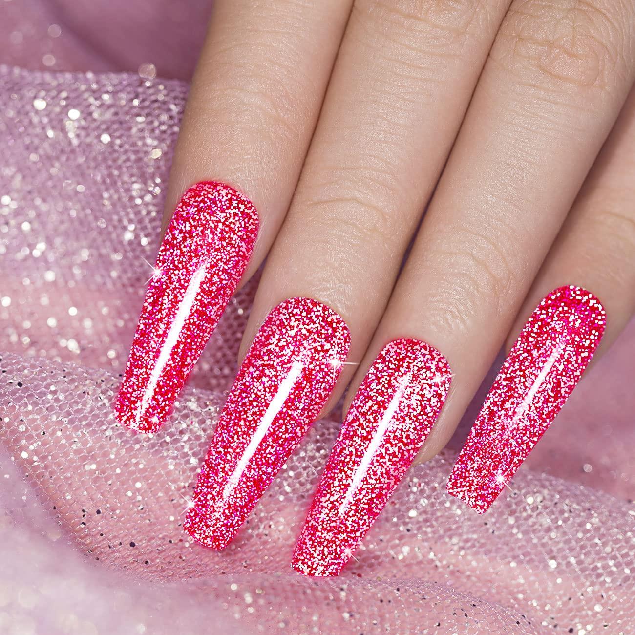 Esmalte de Uñas Gel Rosa Neón RARJSM 7.5ml Brillante