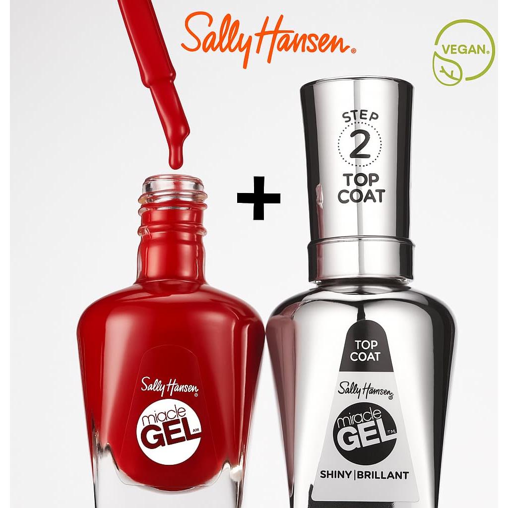 Esmalte de Uñas Sally Hansen Miracle Gel 14.79 ml Rojo Rapsodia