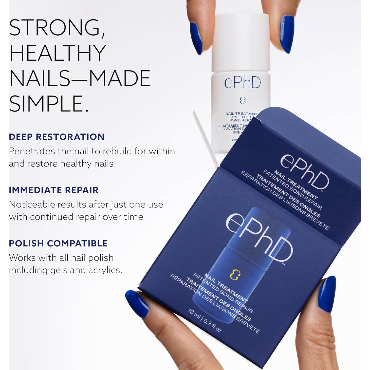 Tratamiento de Uñas ePhD Bond Repair 60ml - Fortalece y Restaura