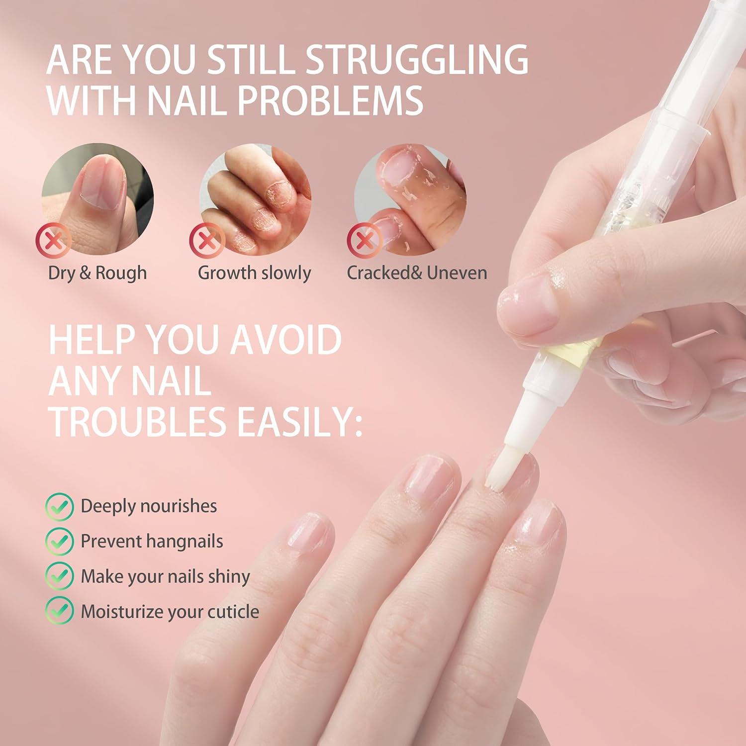 Bolígrafo Nutritivo para Cutículas NGMATY 2ml Aroma Rosa