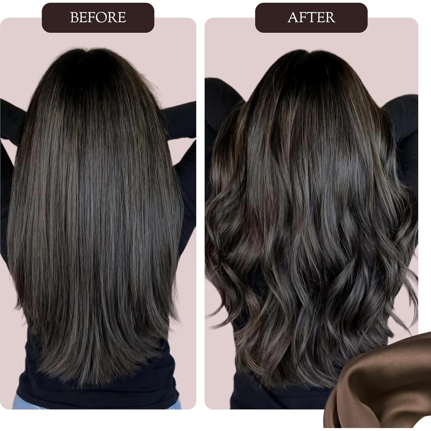 Rizadores de Cabello Sin Calor Terciopelo - Set 4 Piezas