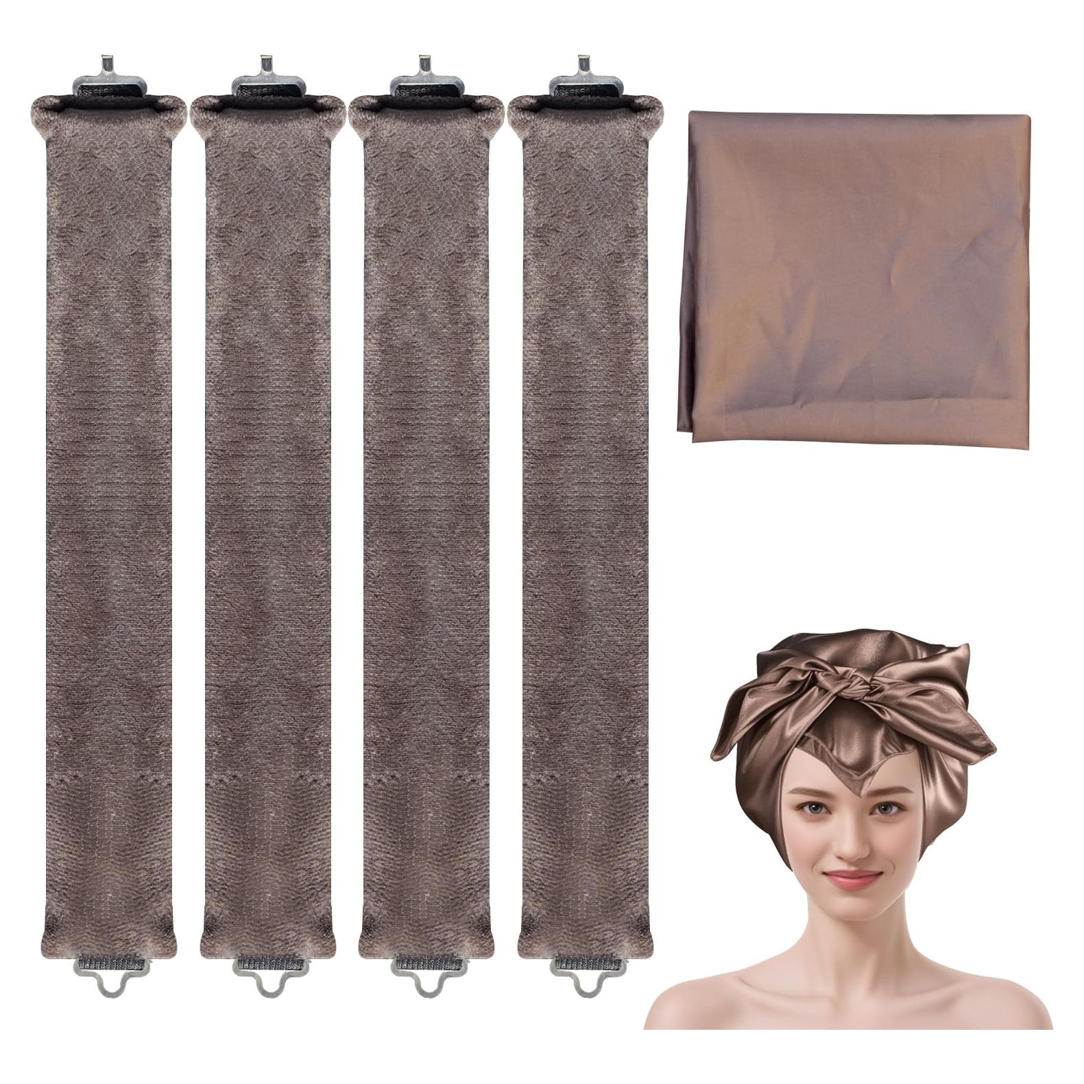 Rulos de Terciopelo Sin Calor YUJHON para Cabello Largo