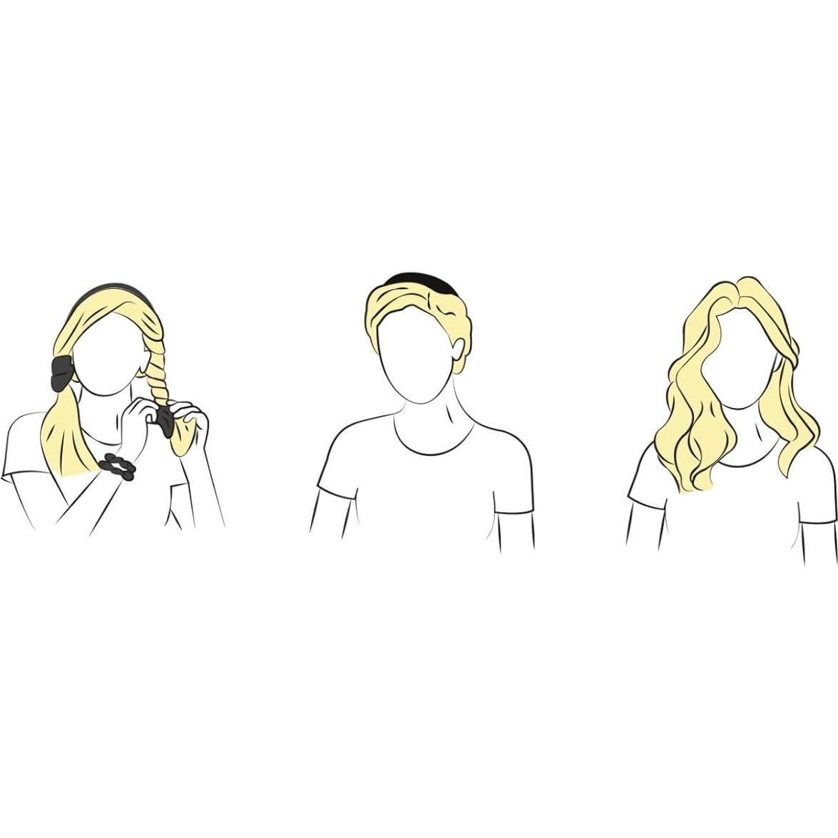 Conjunto de Rizos Sin Calor Aria Beauty - Alambre Flexible Satén