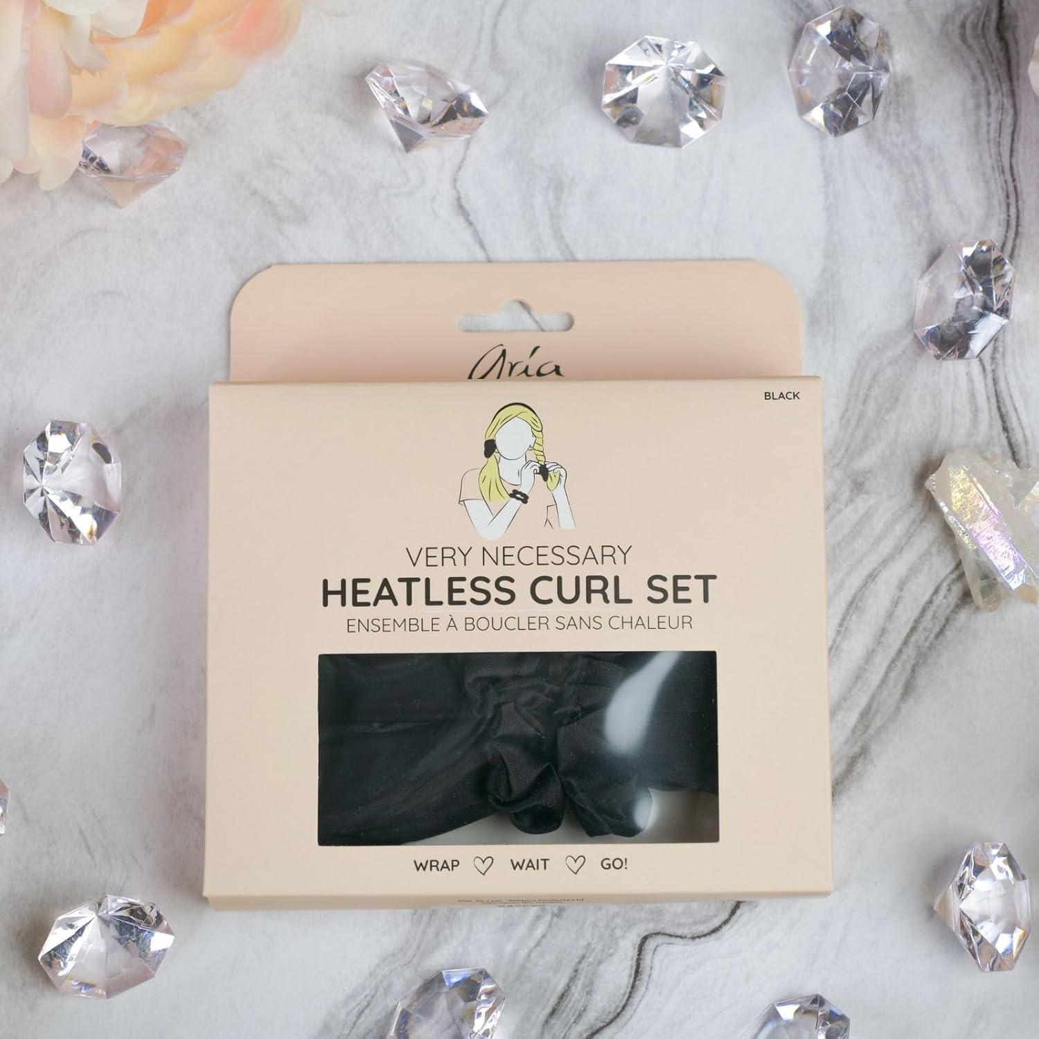 Conjunto de Rizos Sin Calor Aria Beauty - Alambre Flexible Satén