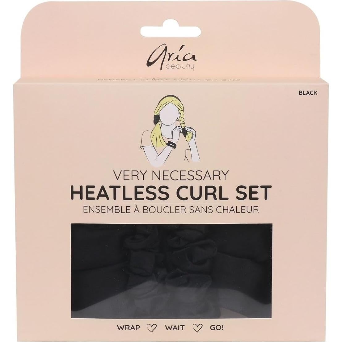 Conjunto de Rizos Sin Calor Aria Beauty - Alambre Flexible Satén