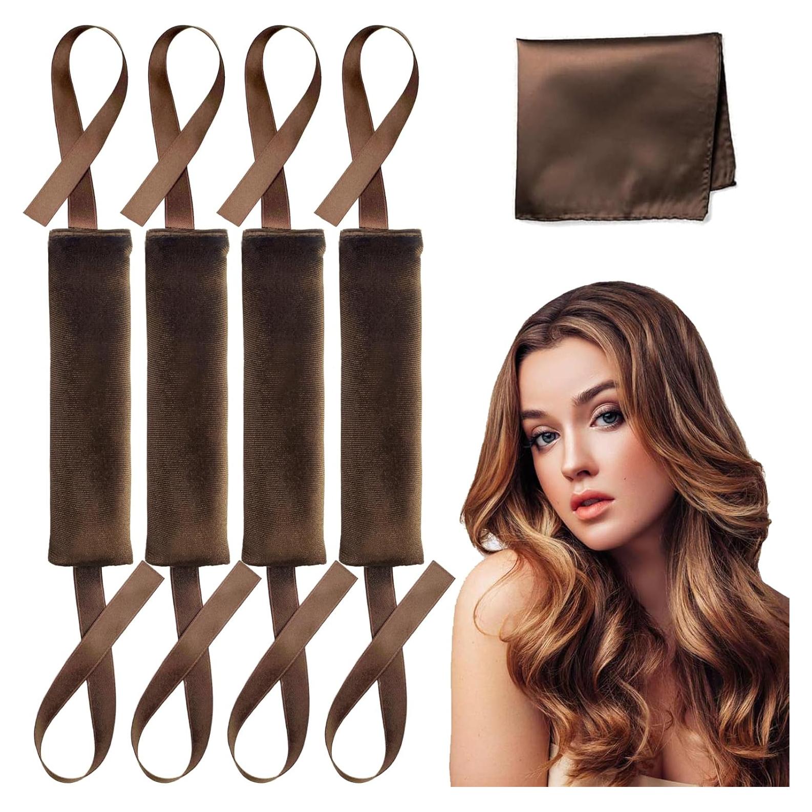 Rulos de Pelo Sin Calor Lanzhire HDJ-001, Varillas Flexibles