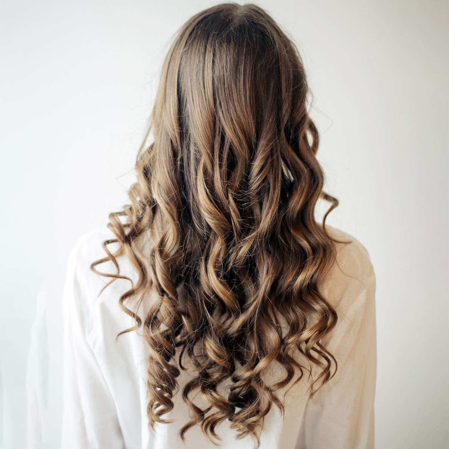 Rulos Espirales FEPITO 40 Pcs 30cm Sin Calor para Cabello