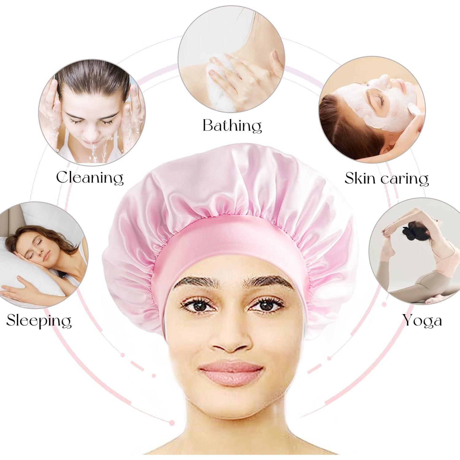 Set de Rulos Sin Calor SNAIL GARDEN 3 Piezas + Gorro de Satén