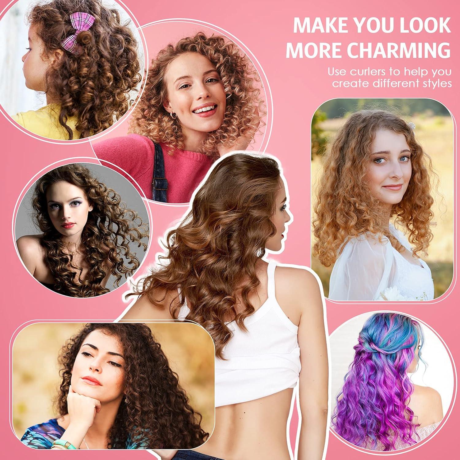 Conjunto de 44 Piezas de Rizadores Sin Calor Syhood