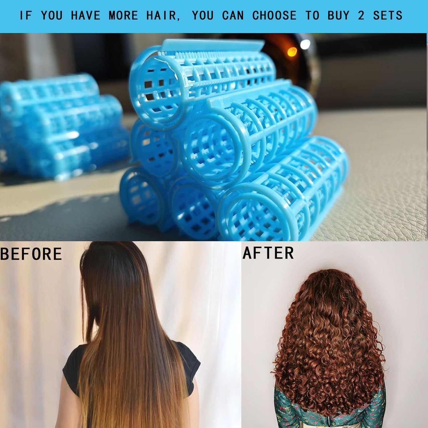 Paquete de 20 Rulos de Pelo de Plástico UlifeBetter 2.5 cm