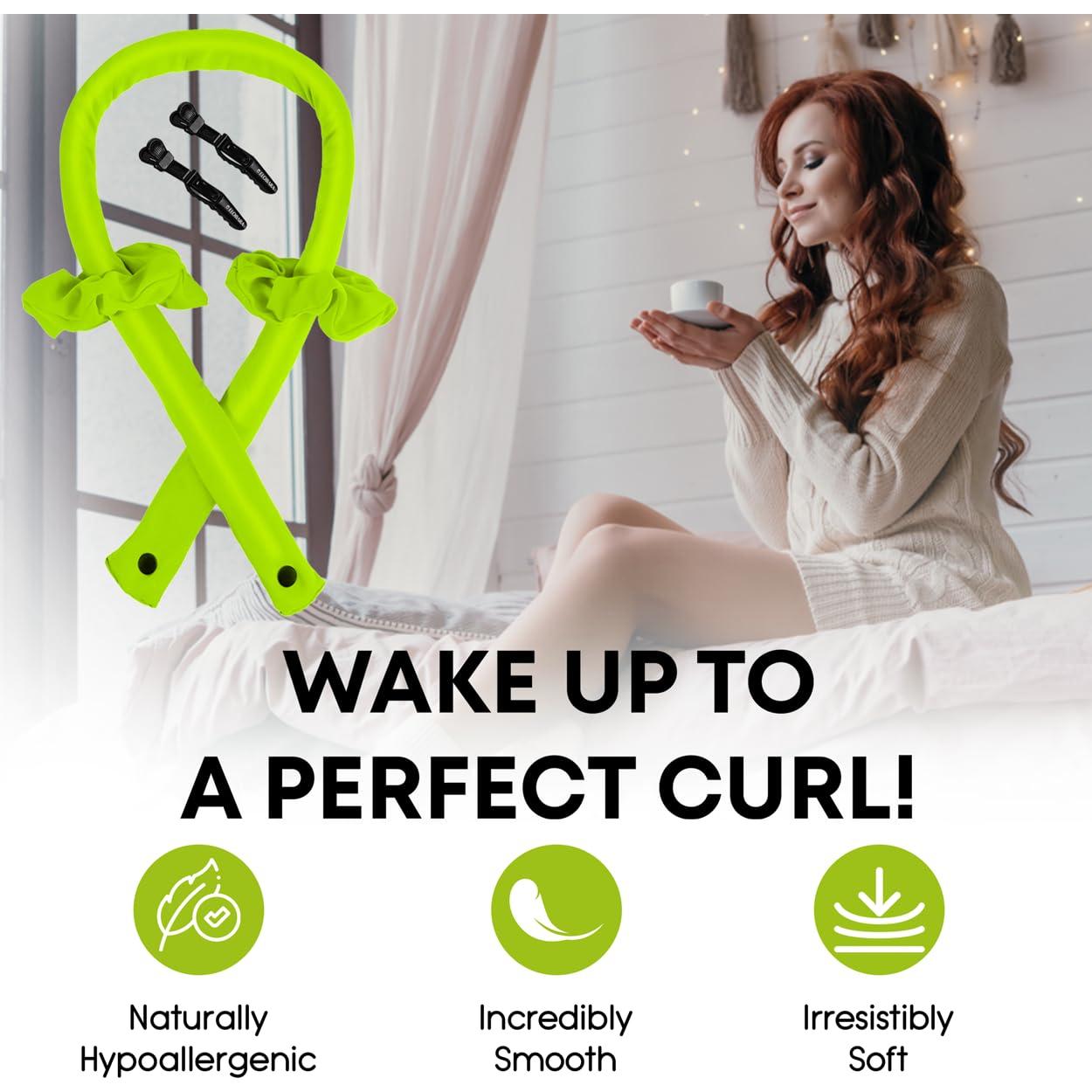 Juego de Rizador de Cabello Sin Calor Elobara - Banda para Rizar