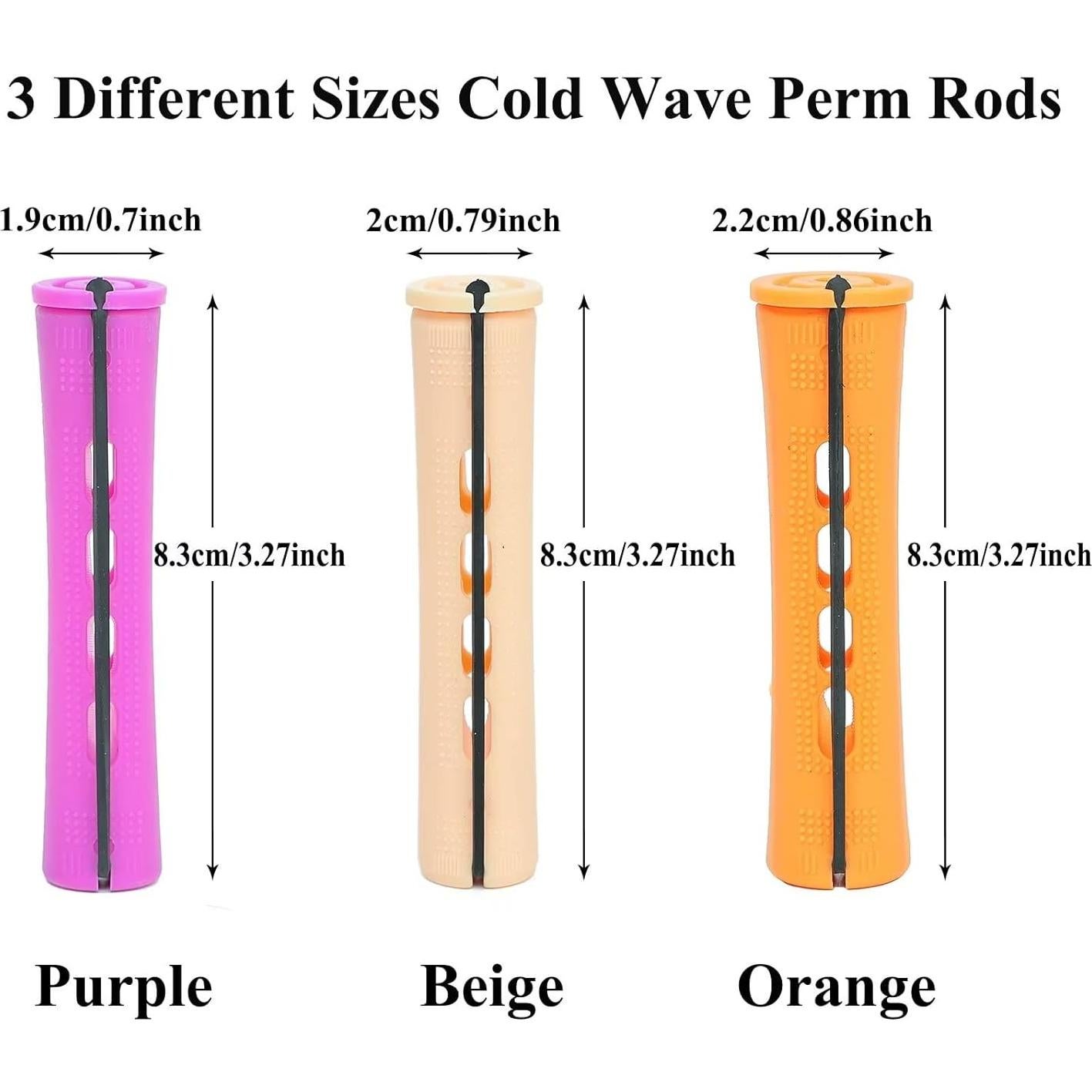 Juego de 60 Varillas de Ola Fría Antideslizantes Xuchang