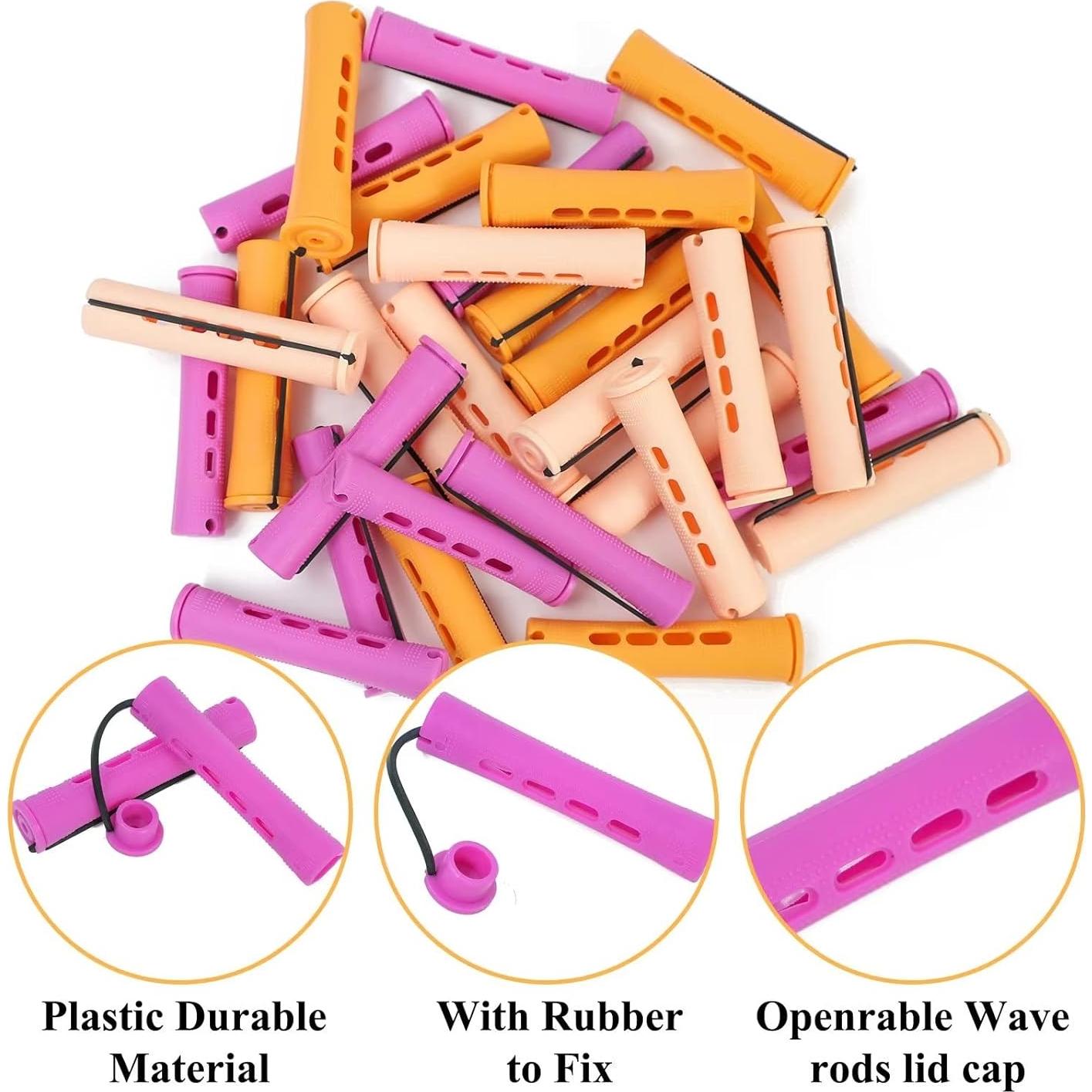 Juego de 60 Varillas de Ola Fría Antideslizantes Xuchang