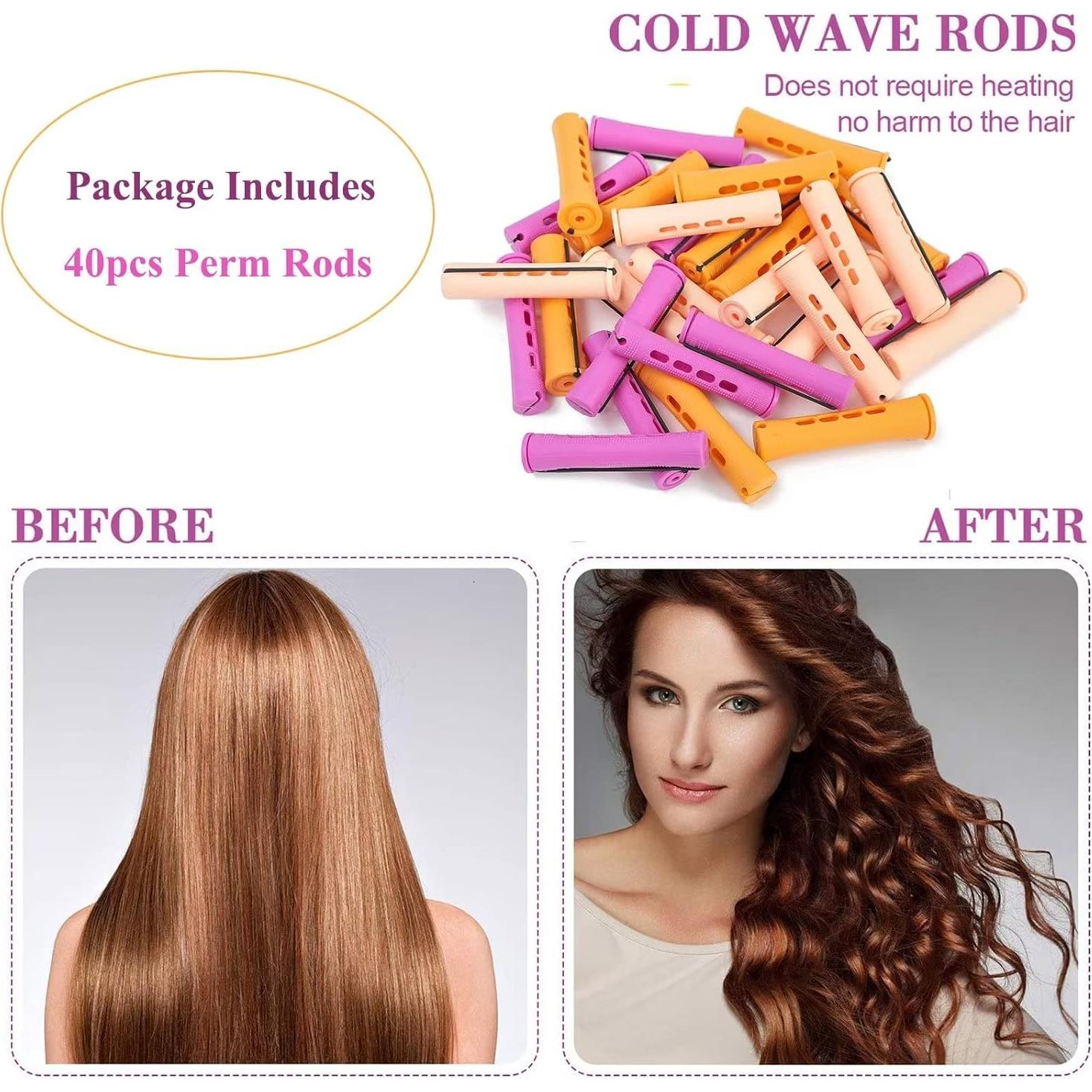 Juego de 60 Varillas de Ola Fría Antideslizantes Xuchang