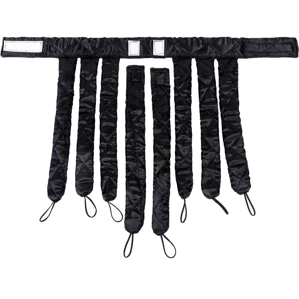 Rizador de Cabello Sin Calor JYHi, Diadema Ajustable, Negro