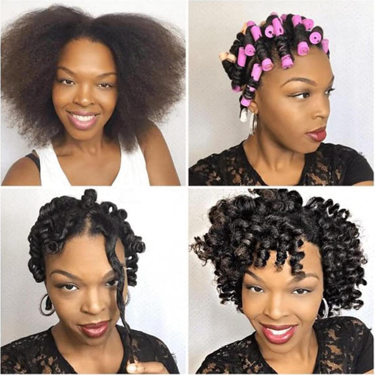 Juego de 40 Varillas de Perm para Cabello Natural - Meigick