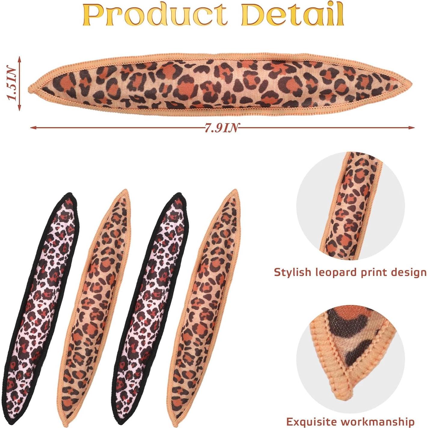 Rulos Suaves para Cabello Bememo 40 Piezas Sin Calor Leopardo