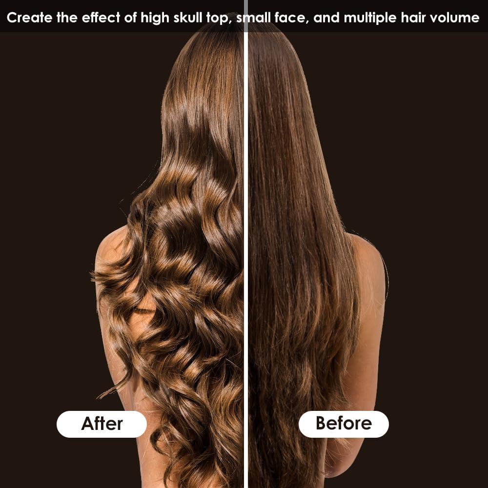 Juego de Rulos para Cabello WALLFID 6 Piezas Voluminizador