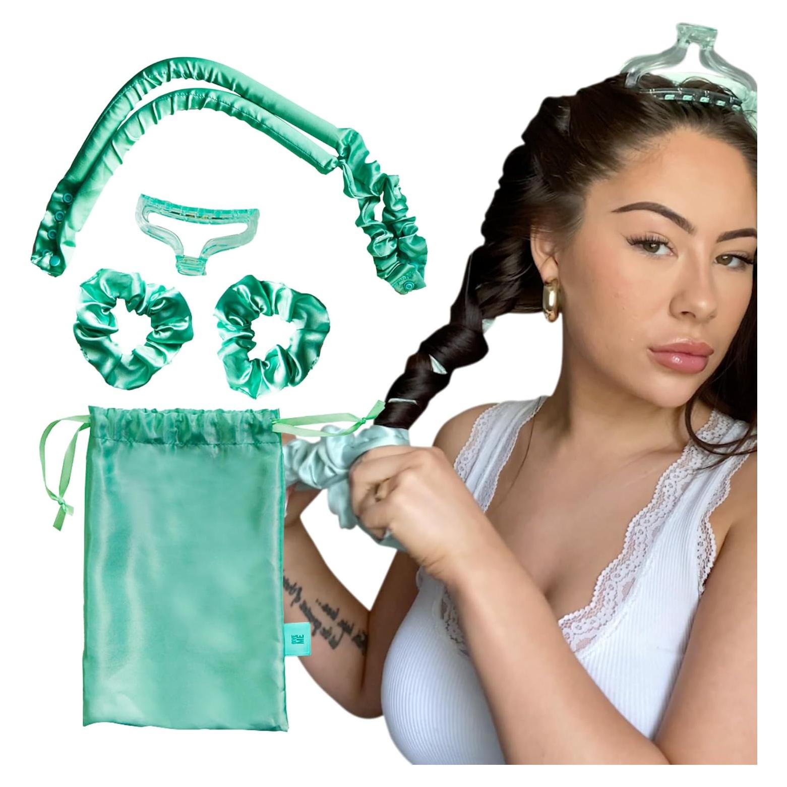 Rulos de Satén Sin Calor Dame Cosméticos - Set para Rizos