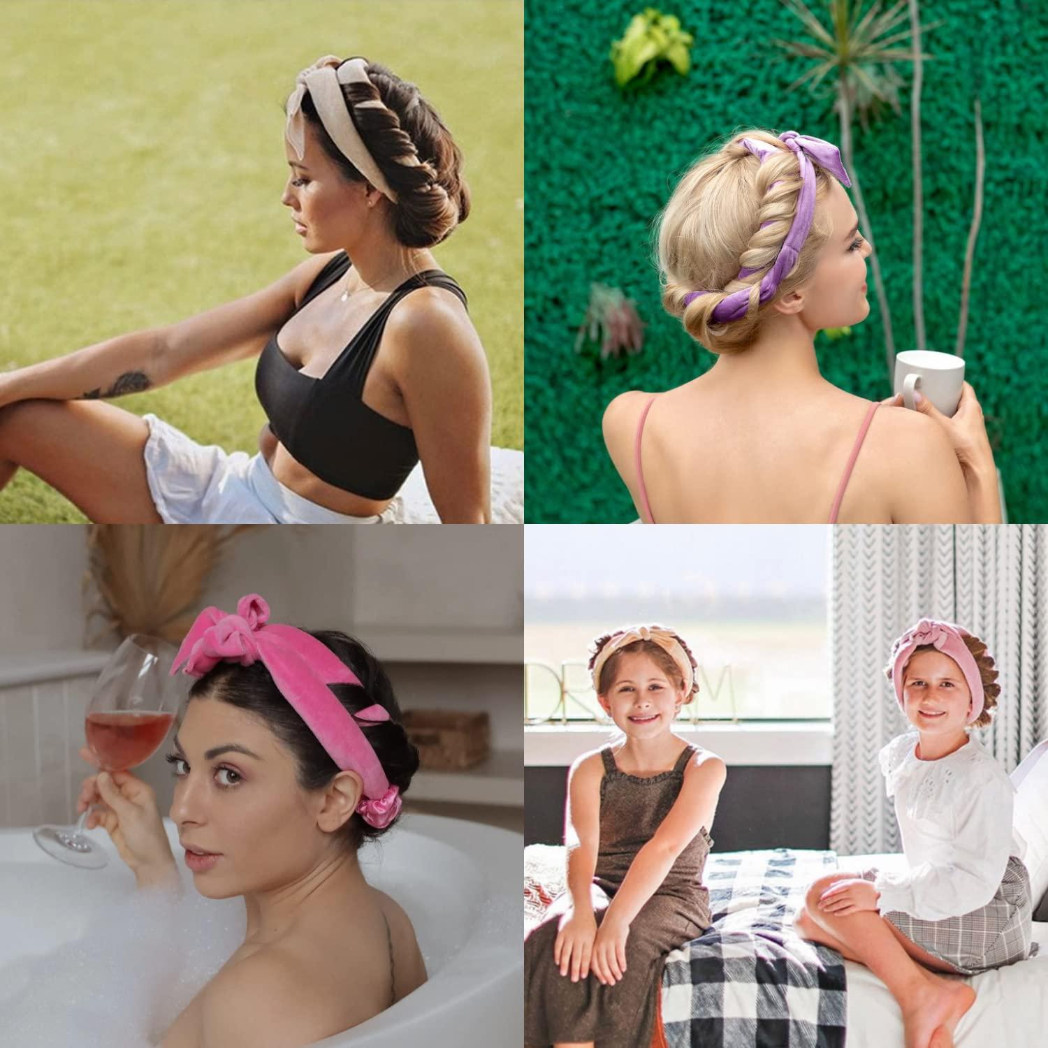 Banda Rizada Sin Calor PVBN - Conjunto 5 Piezas para Cabello