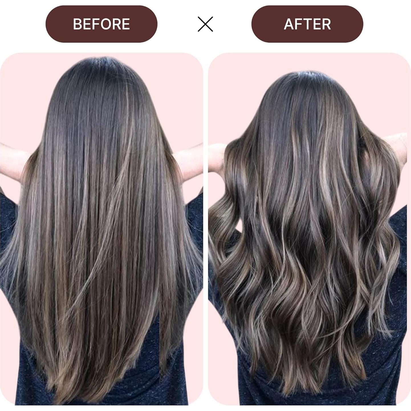 Set Rizador Sin Calor 4PCS + Bufanda Terciopelo para Dormir