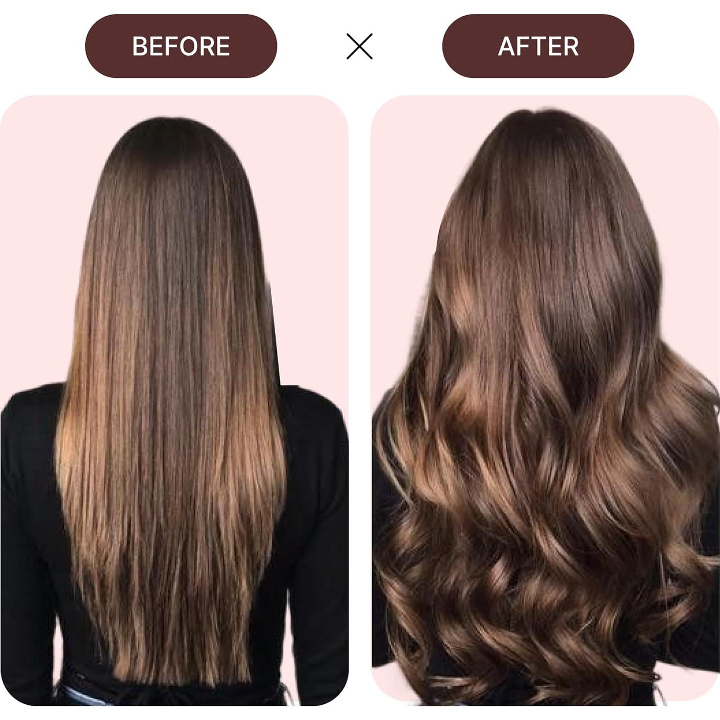 Set Rizador Sin Calor 4PCS + Bufanda Terciopelo para Dormir