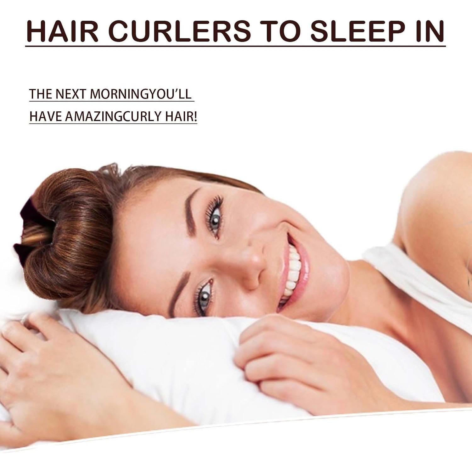 Rizador de Cabello Sin Calor Nolniu - Set 5 Piezas Terciopelo