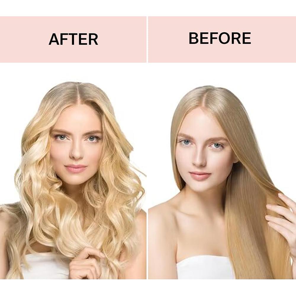 Rizador de Cabello Sin Calor Ariuvor 6PCS Rosa - Rulos Suaves