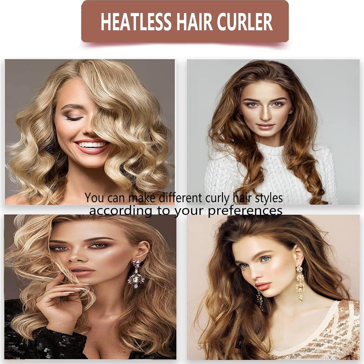 Rulos de Satén XL Rizado Sin Calor ROPIKIS - Set Nocturno