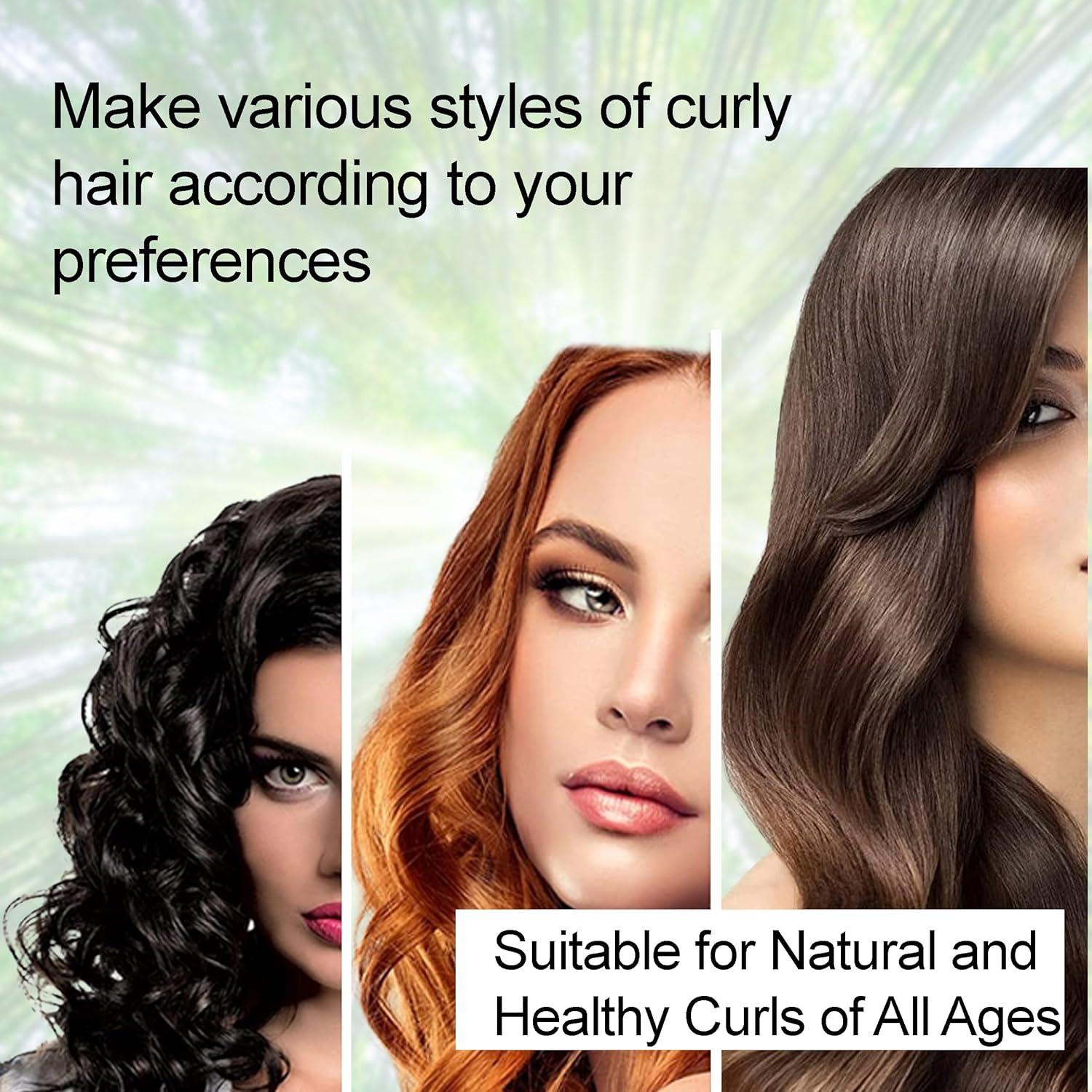 Kit Rizador de Cabello Sin Calor Sleep 'N Curl 100% Bambú