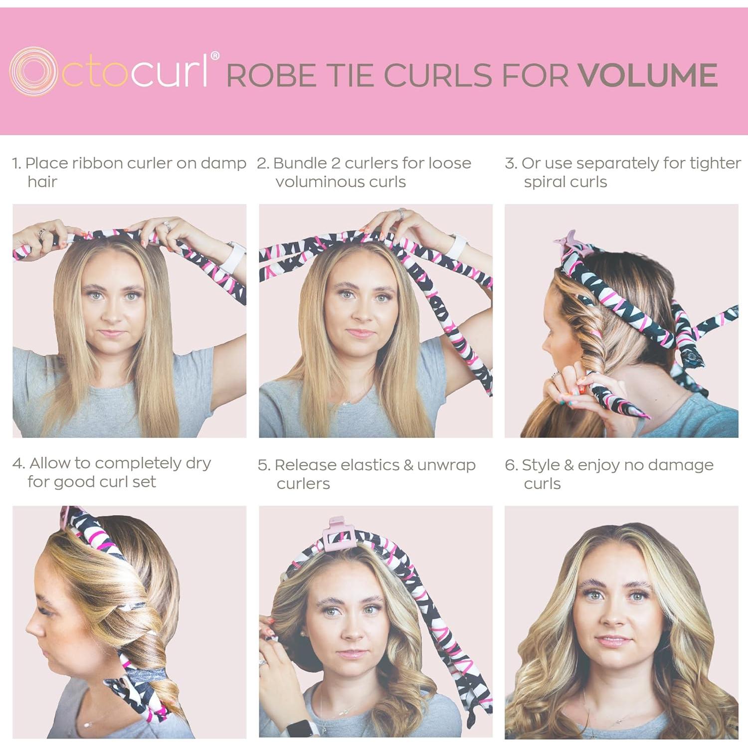 Rizadores de Cinta Octocurl Savanna - Set de 2 Sin Calor