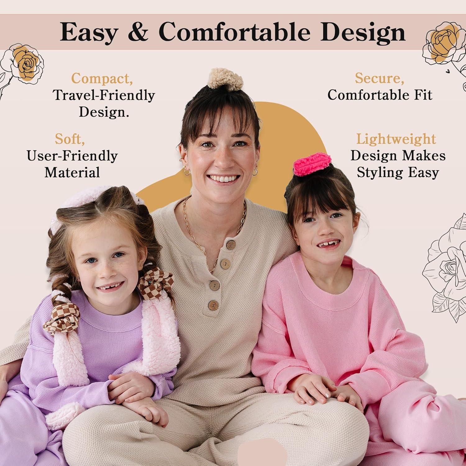 Rizador de Cabello Sin Calor BlairCo Beige 76.2cm para Dormilones