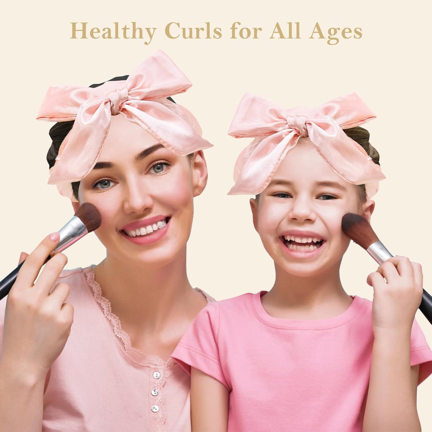 Rizadores Sin Calor Ystrybo Set 9 Piezas Rosa Blush