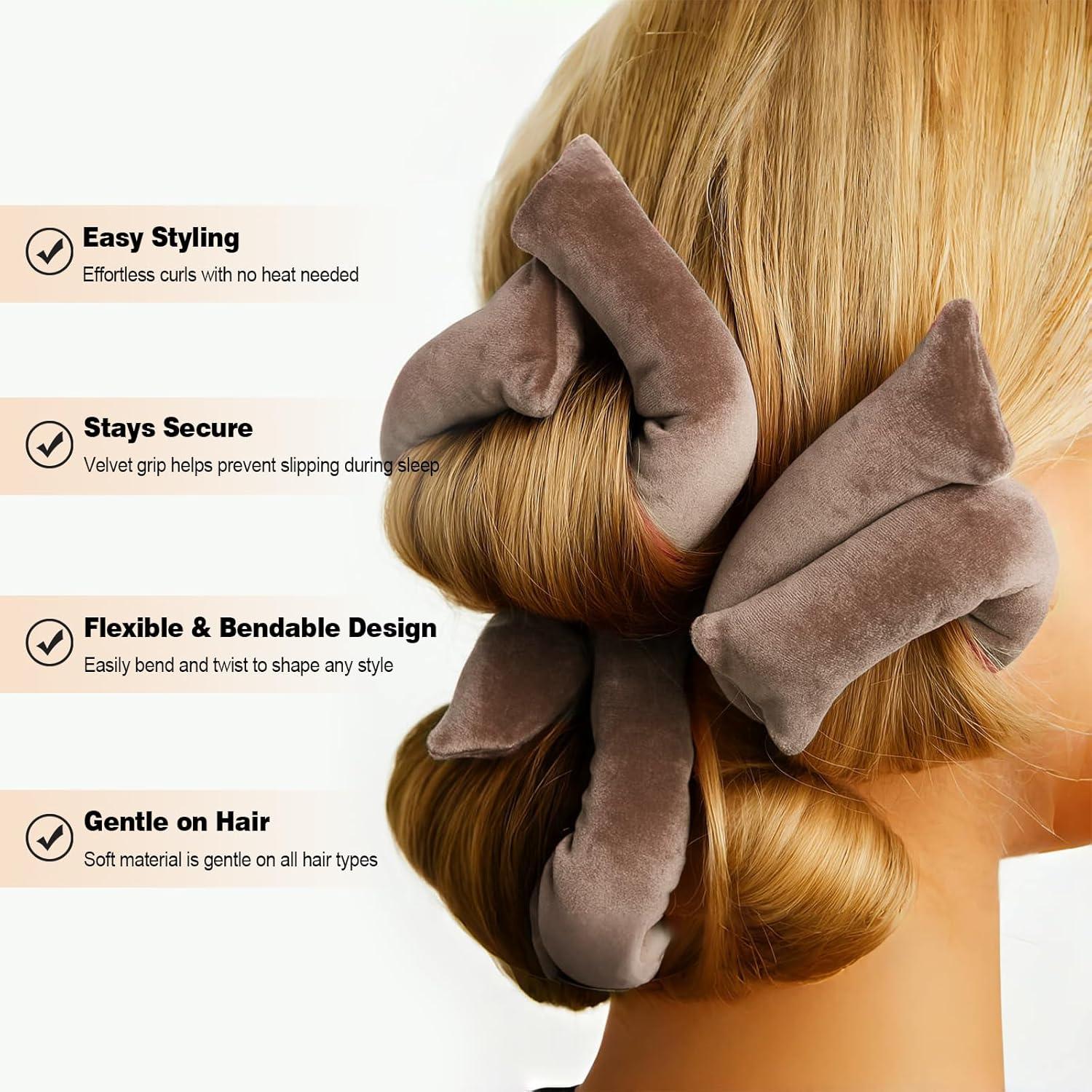 Juego de Varillas para Rizar Sin Calor ZHENSILK - 8 Piezas