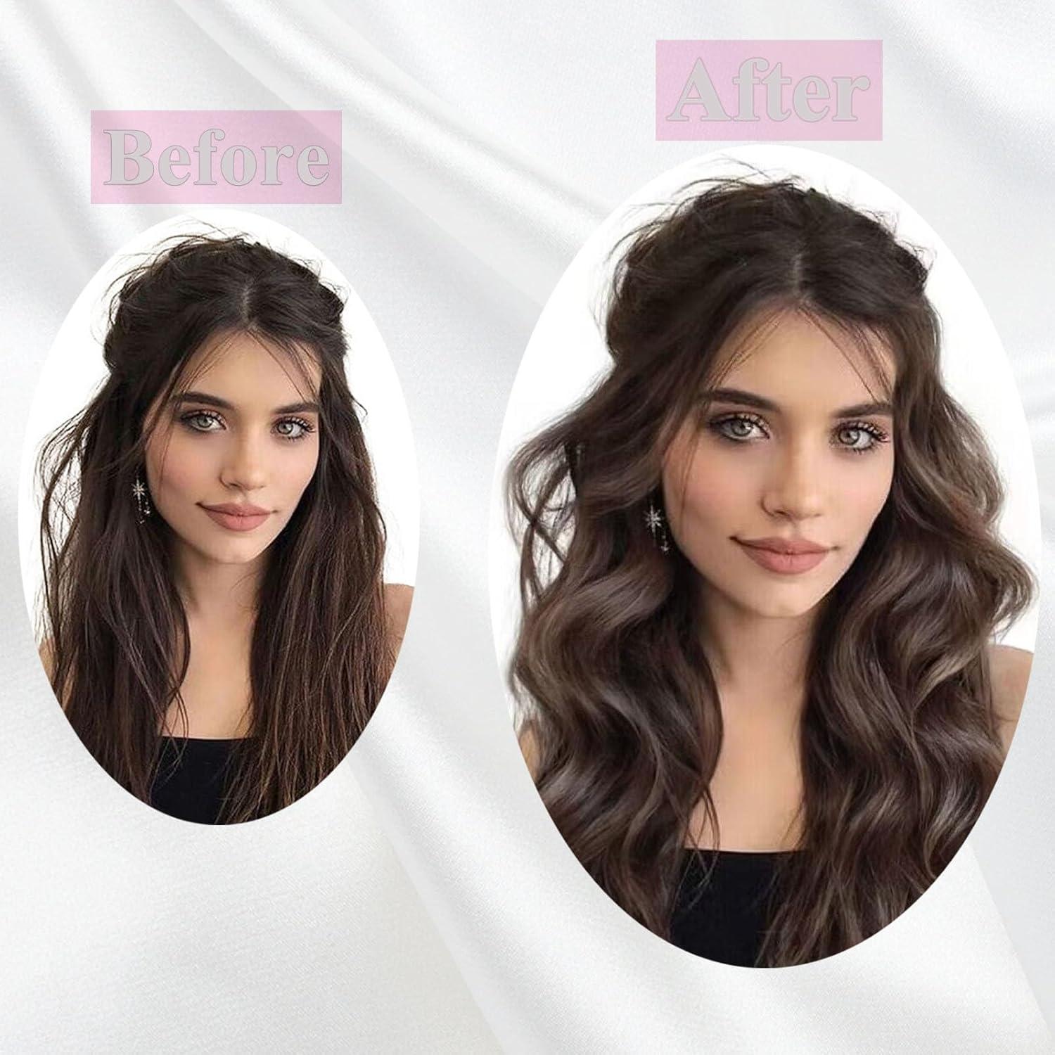 Set de 3 Rulos de Satén Sin Calor CLIONE para Dormir