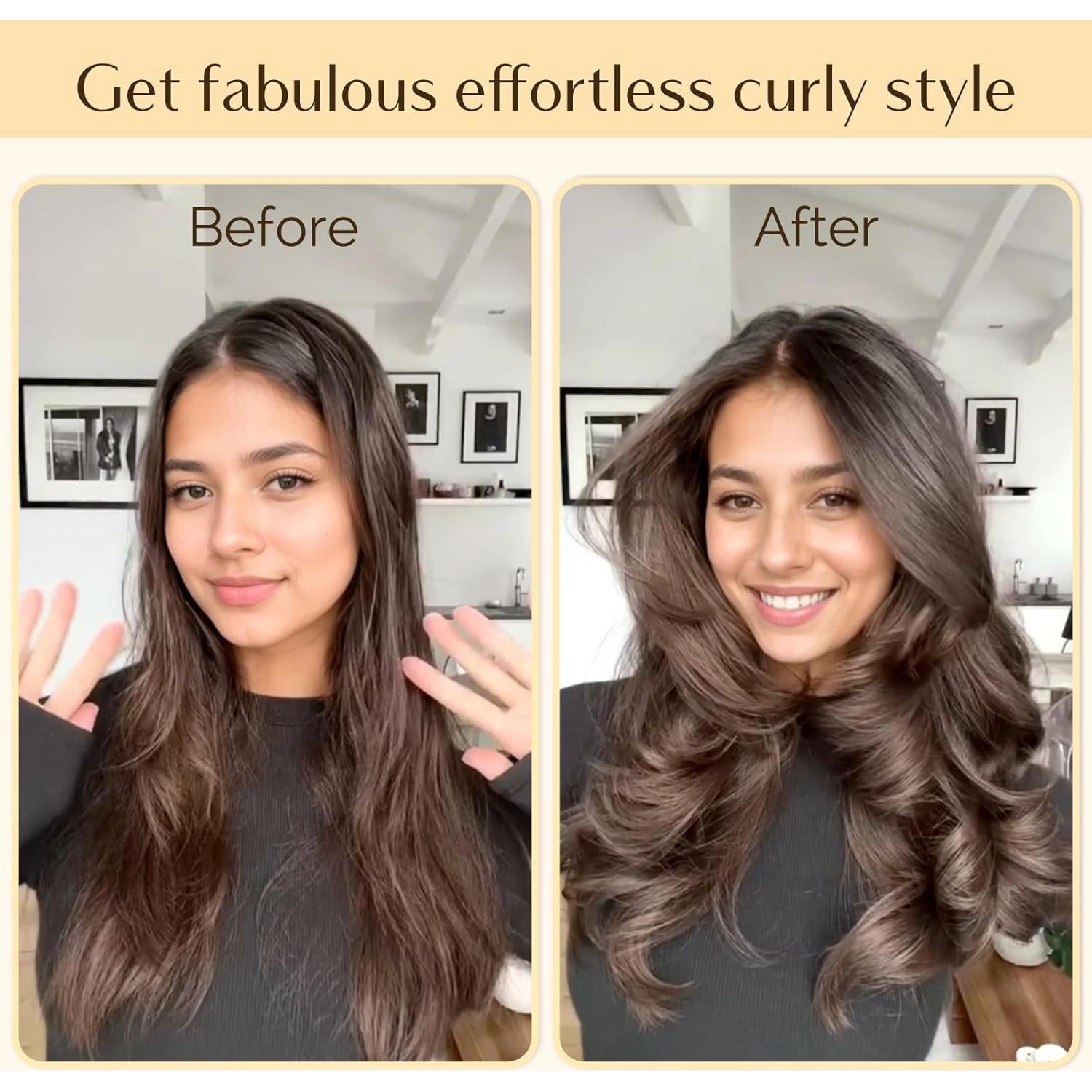 Rizador de Cabello Sin Calor YANIBEST 6PCS Multicolor