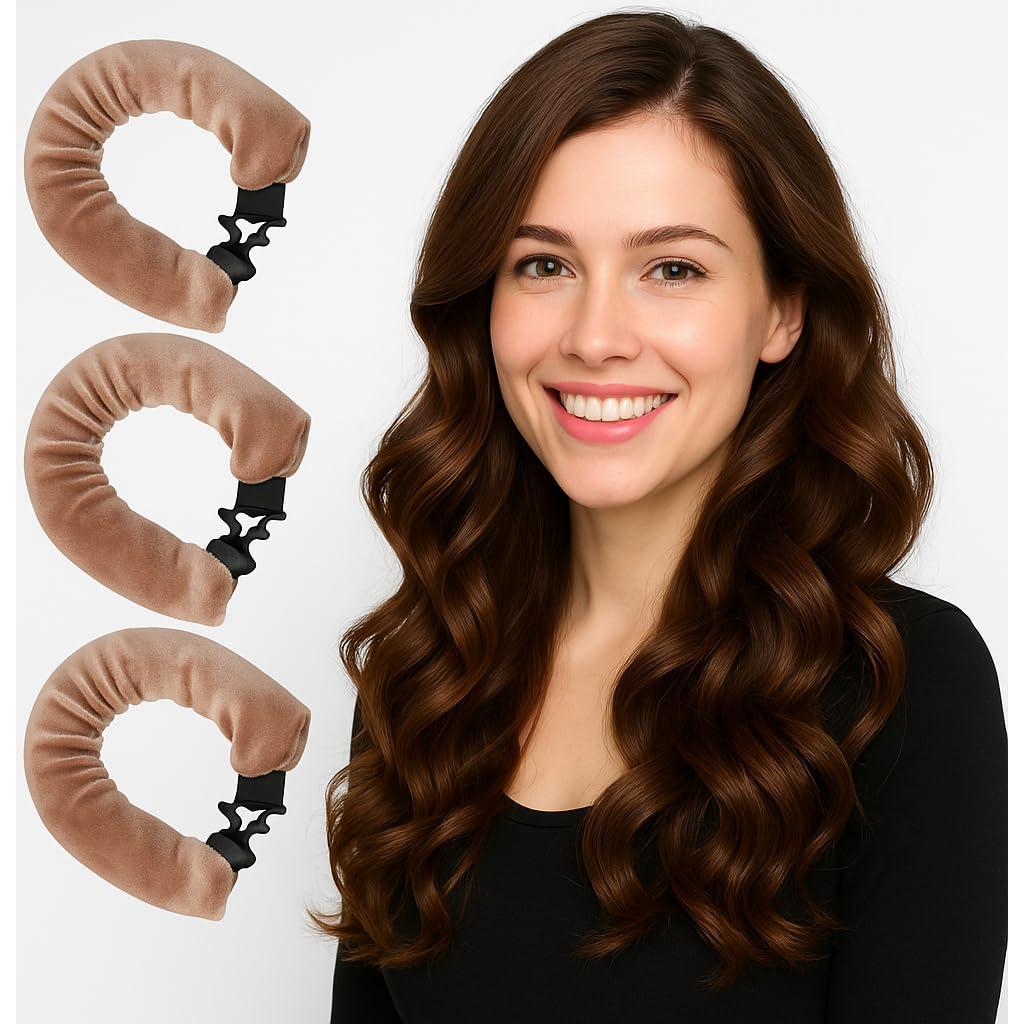 Rizador de Cabello Sin Calor Enignic 4 Piezas para Todos los Tipos