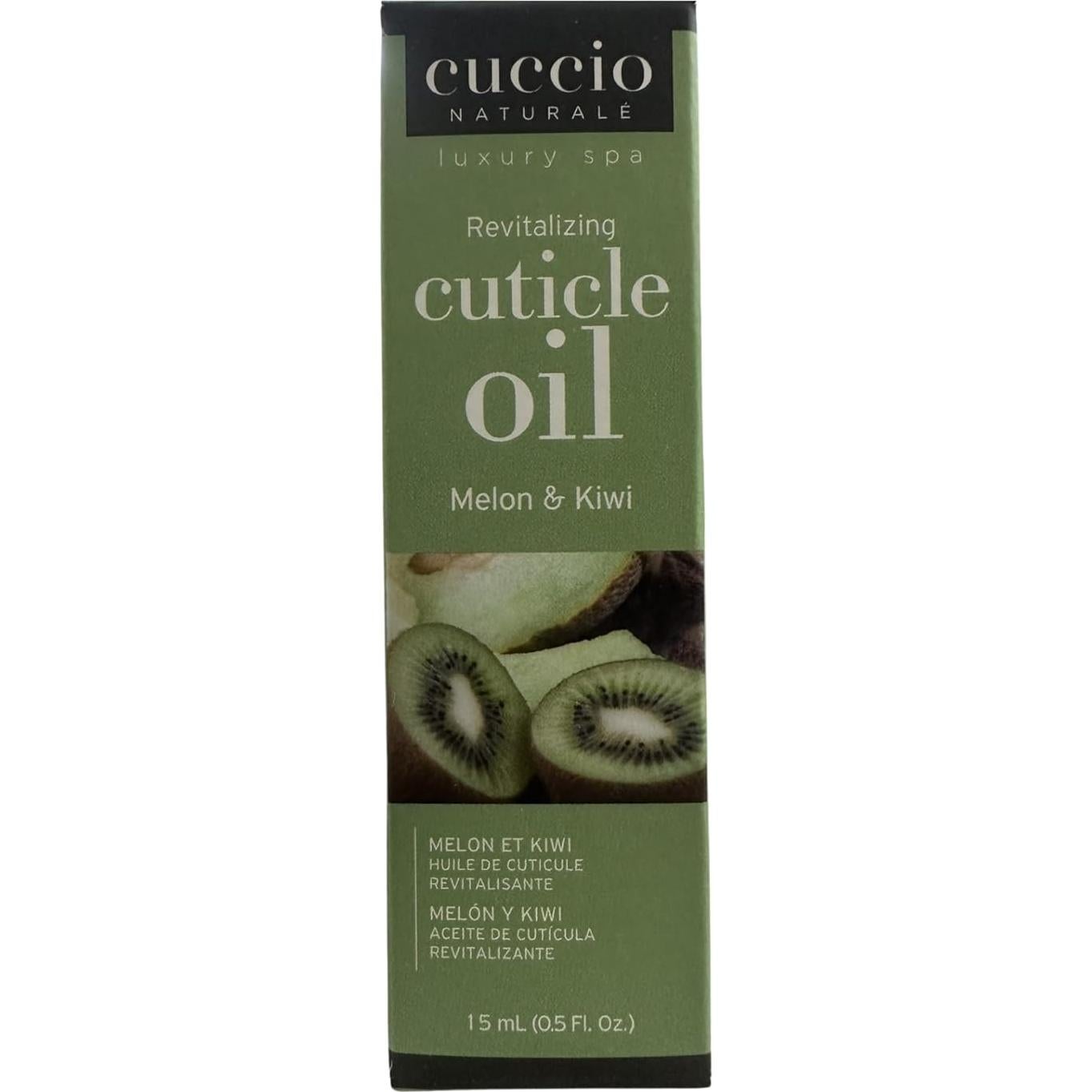 Aceite Revitalizante para Cutículas Cuccio Naturale 14.79ml Melón & Kiwi