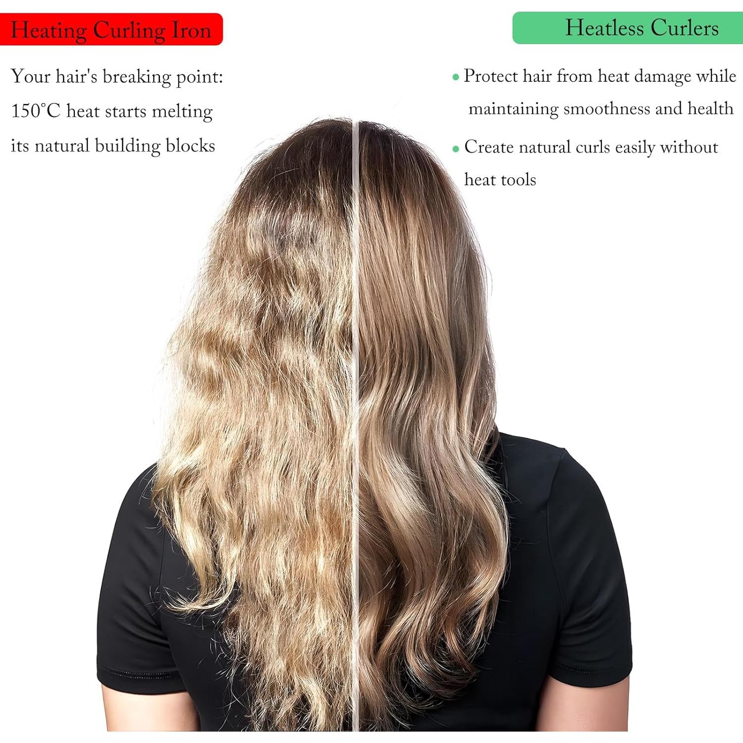 Rizador de Cabello Sin Calor Eutonys - Conjunto 1 Cuenta Negro