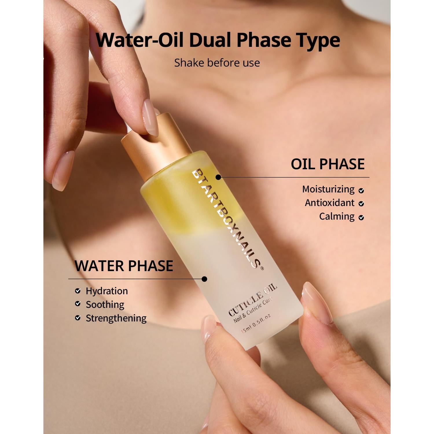 Aceite de Cutícula BTArtboxnails 15ml - Hidratante con Jojoba y Vitamina E