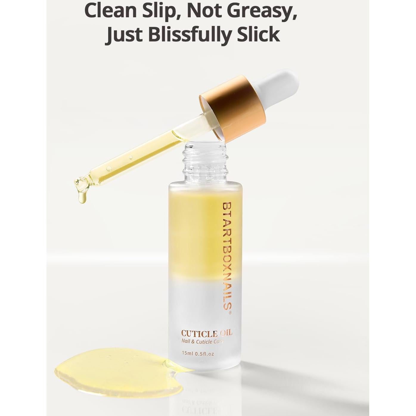 Aceite de Cutícula BTArtboxnails 15ml - Hidratante con Jojoba y Vitamina E