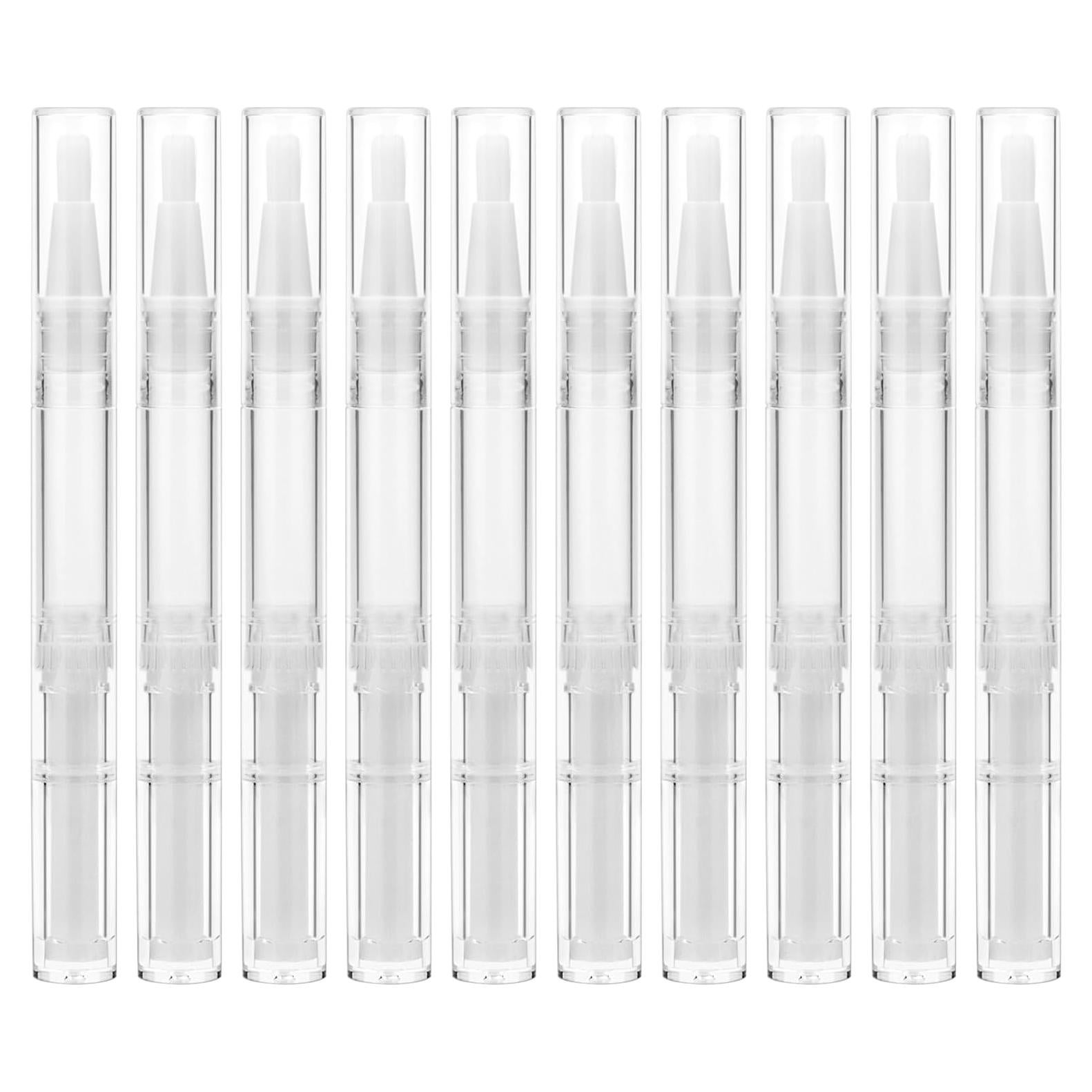 10 Bolígrafos de Aceite Transparentes SOKOSEY 3ml con Pipetas