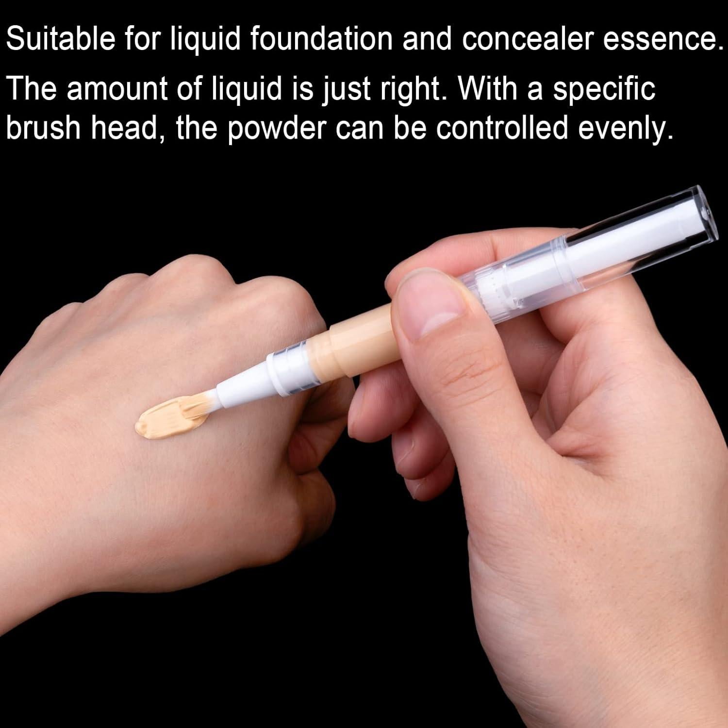 10 Bolígrafos de Aceite Transparentes SOKOSEY 3ml con Pipetas