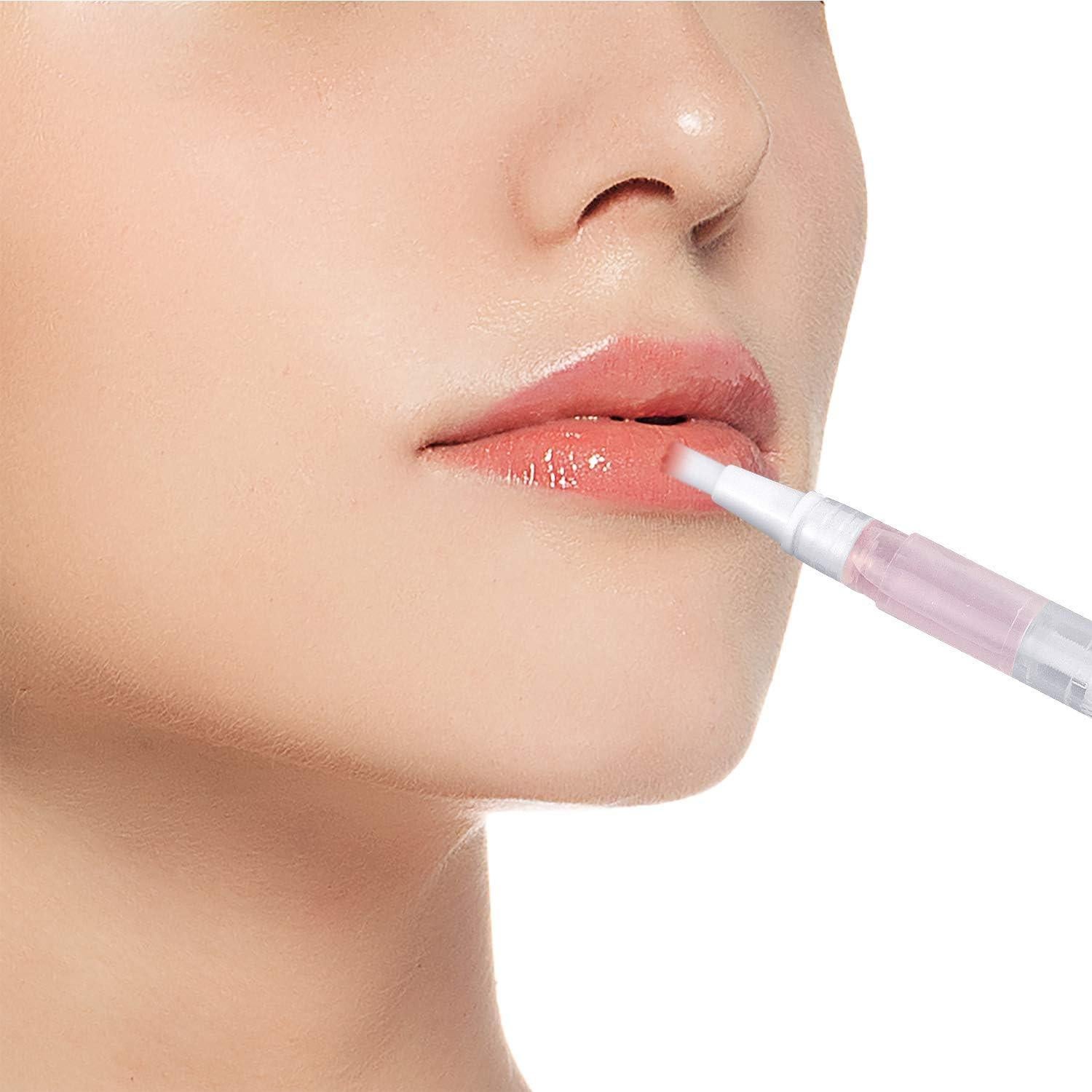 30 Bolígrafos Transparentes de Giro Awpeye 3ml para Cosméticos