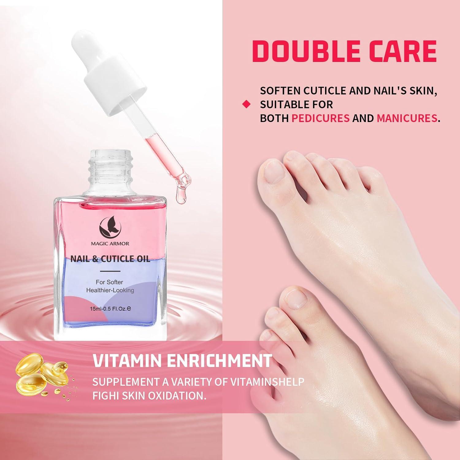 Aceite para Cutículas MAGIC ARMOR 15ml - Endurecedor con Vitamina E