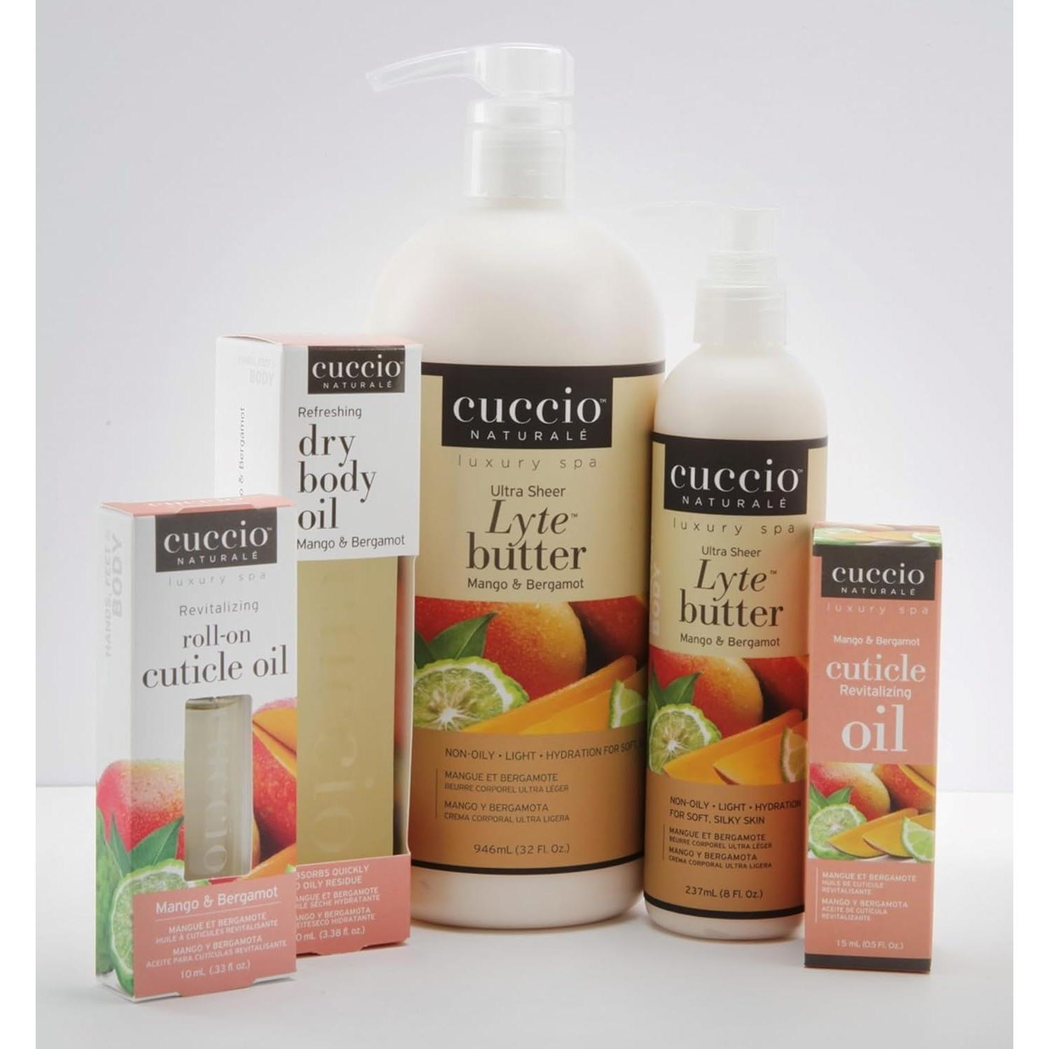 Aceite de Cutícula Cuccio Mango y Bergamota Roll-On 9.8 ml
